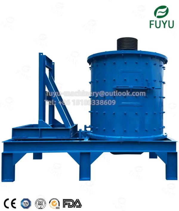Vertical coal crusher